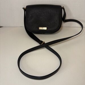 Kate Spade Laurel Way Leather Crossbody/ Shoulder Bag, Black Small Size